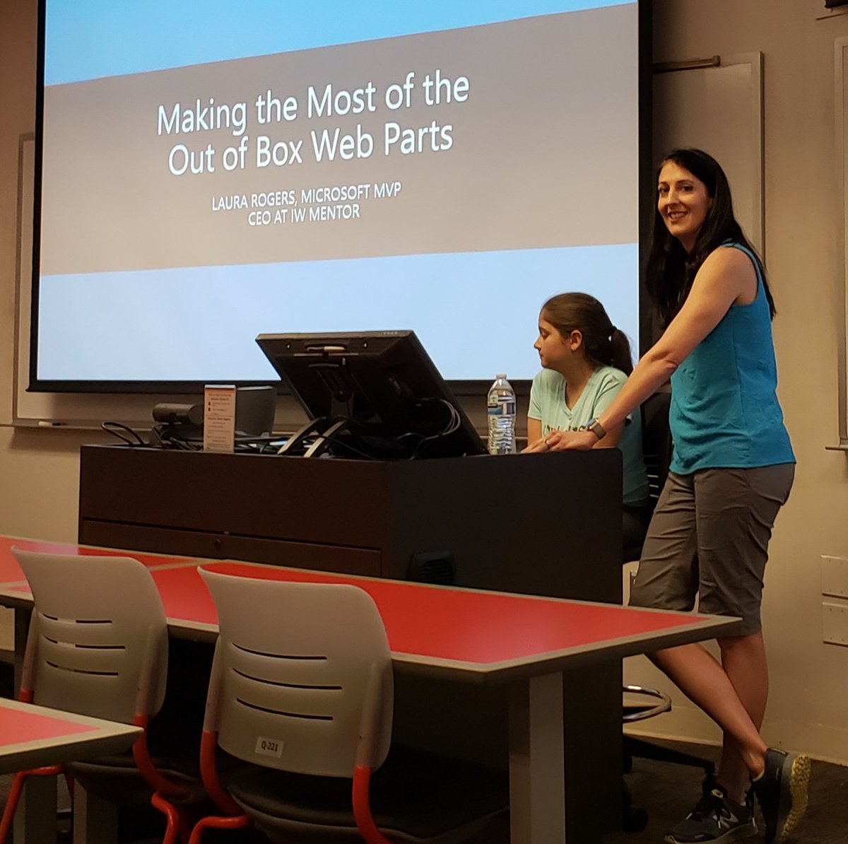 C5geoff's tweet image. So cool to see @WonderLaura passing passion for tech to her daughter today! #spsatl