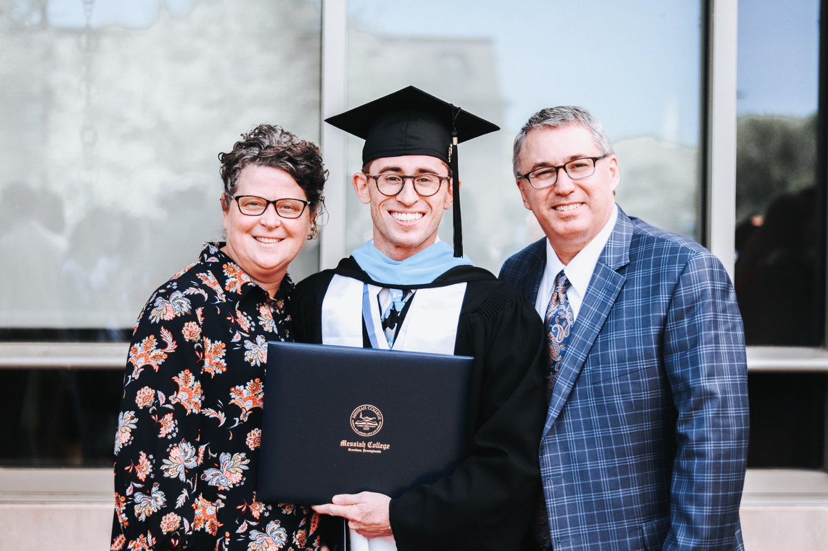 annklinedinst's tweet photo. We are so proud of @Zacklinedinst He graduated today with his Masters in Clinical Mental Health Counseling for @messiahcollege https://t.co/CyrwxRBUbo