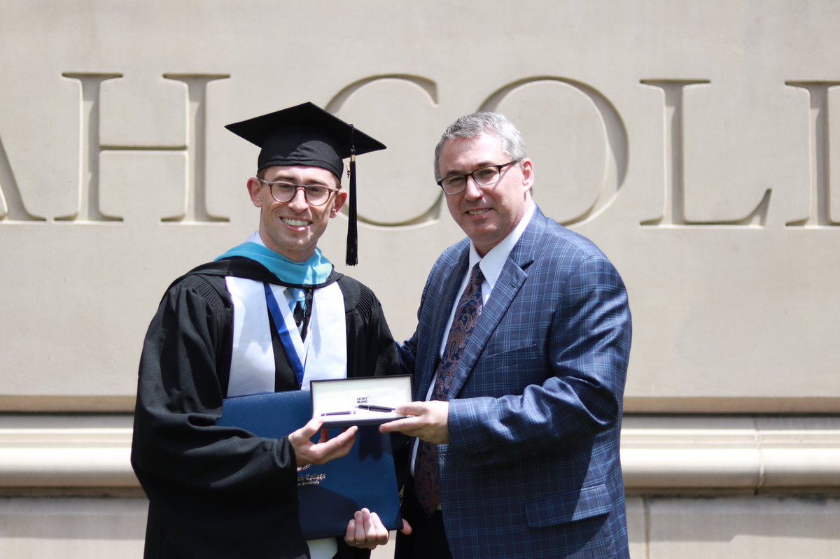 annklinedinst's tweet photo. We are so proud of @Zacklinedinst He graduated today with his Masters in Clinical Mental Health Counseling for @messiahcollege https://t.co/CyrwxRBUbo