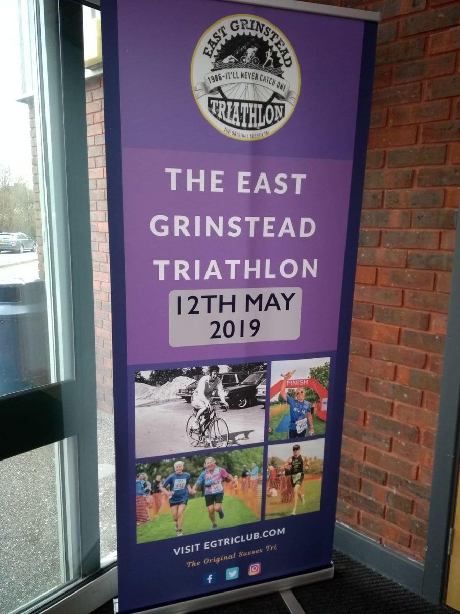 Good luck to everyone taking part in the <a href="/EGTri/">East Grinstead Tri</a> event in and around #EastGrinstead tomorrow. If you're not involved, pop out and cheer on the competitors in what is a fantastic event for the town.