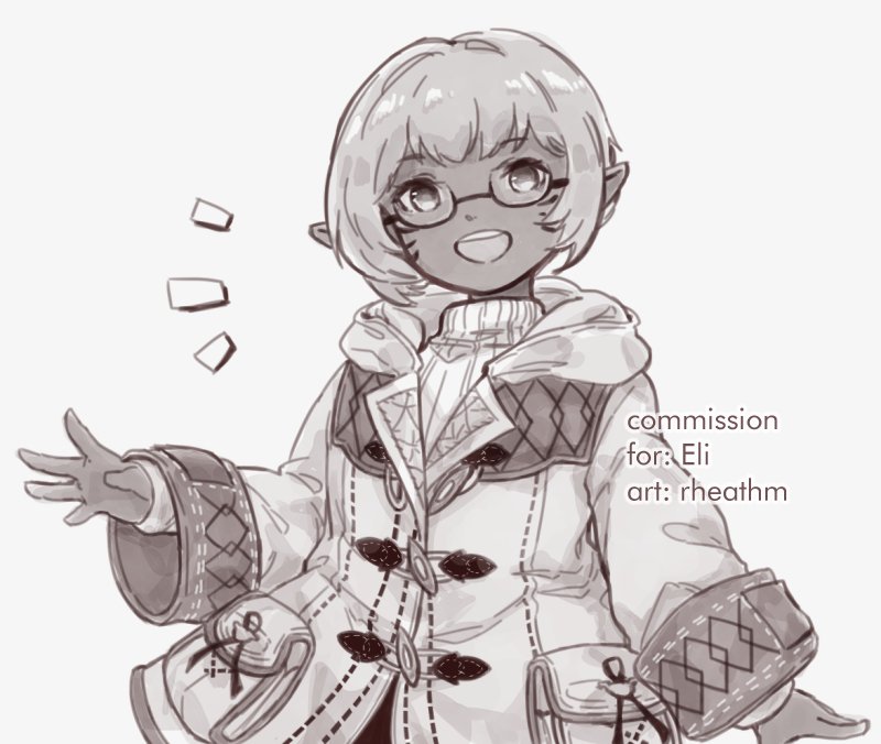 rheathm's tweet photo. also the monochrome commissions i did! thank you so much! https://t.co/alXH5J4KW5