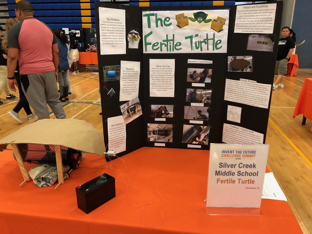 killn_mesmalls's tweet photo. Global Tech System students explain the Fertile Turtle concept to judges at the ITF Challenge Summit @DrTTownsend @RoMcNary https://t.co/b582yELtVO