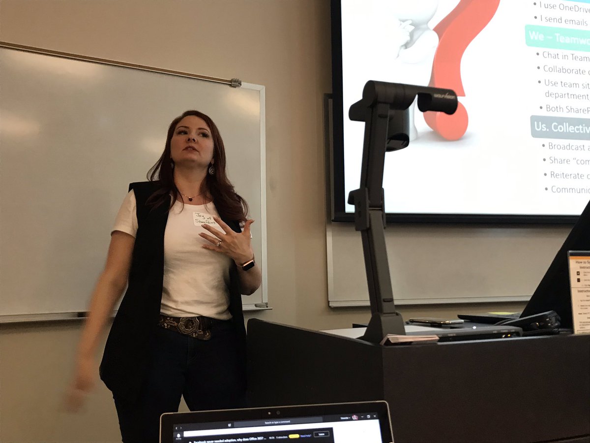 sbeerendonk's tweet image. Let&apos;s break it down by people @JoyOfSharePoint Too many tools  #SPSATL