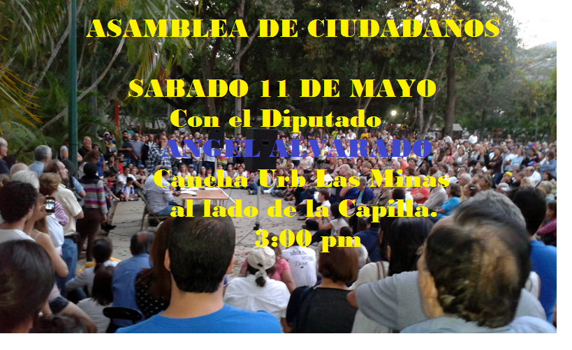 AmplioLos's tweet photo. Apoyemos todos a la @AsambleaVE con el Diputado Angel Alvarado, hoy a las 3:00 pm en la urbanización Las Minas. #GobiernoParlamentario https://t.co/tpWjSVeh3B