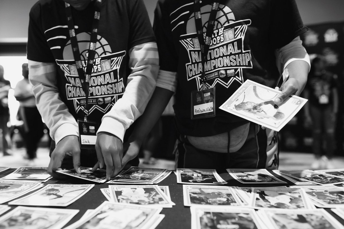 learn_fresh's tweet photo. Students started Day 2 of #2019MHNationals with an @NBA and @WNBA player draft! https://t.co/M7kJASr0AS