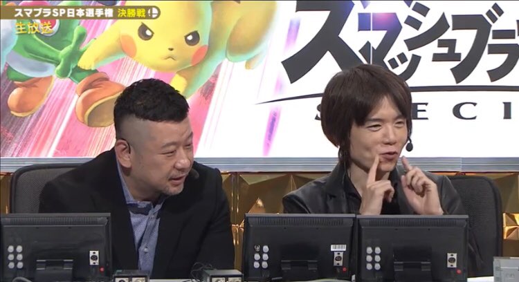 ばうtさんのツイート 桜井政博 でもあのー よく見ると大会で ザクレイ選手が 勝つと口角がキュッと上がるんですよね そこが 可愛い