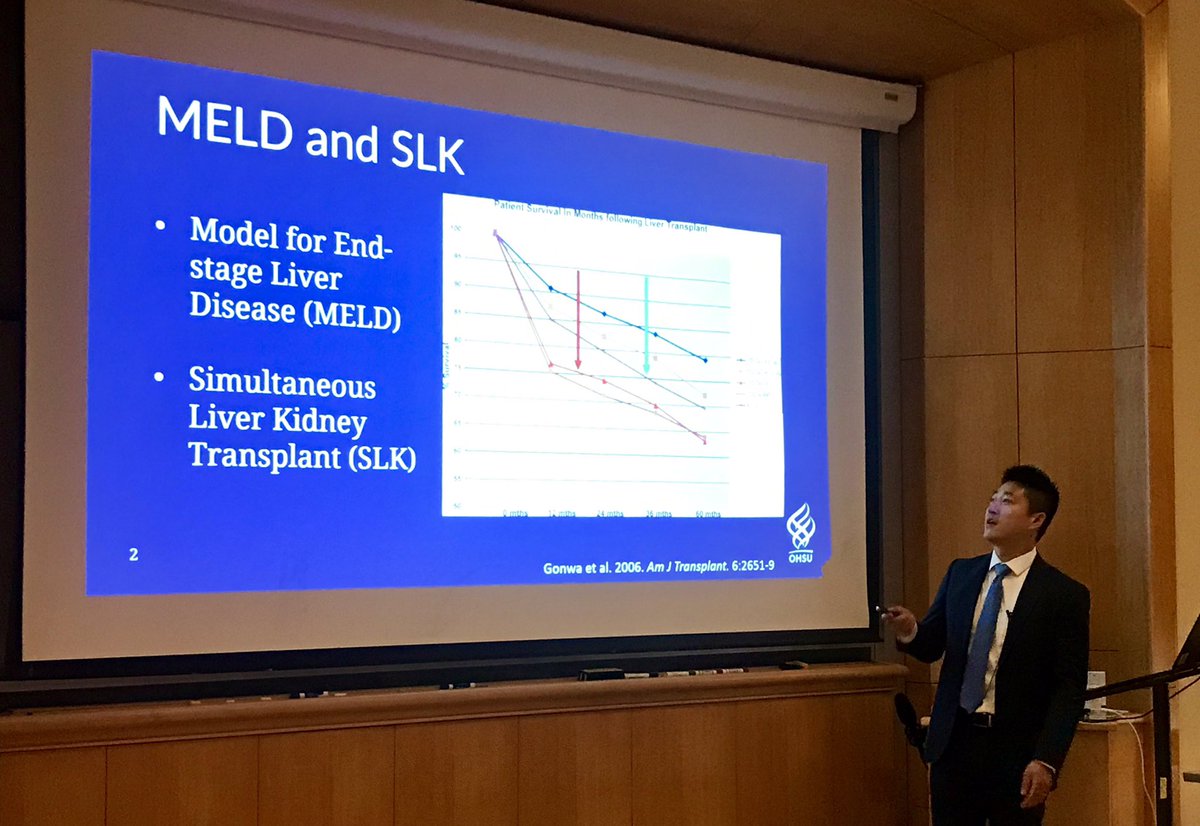 KyleGillis5's tweet image. @DavidJiangMD analyzing outcomes of simultaneous liver and kidney tx, assessing allocation paradigm #smartallocation