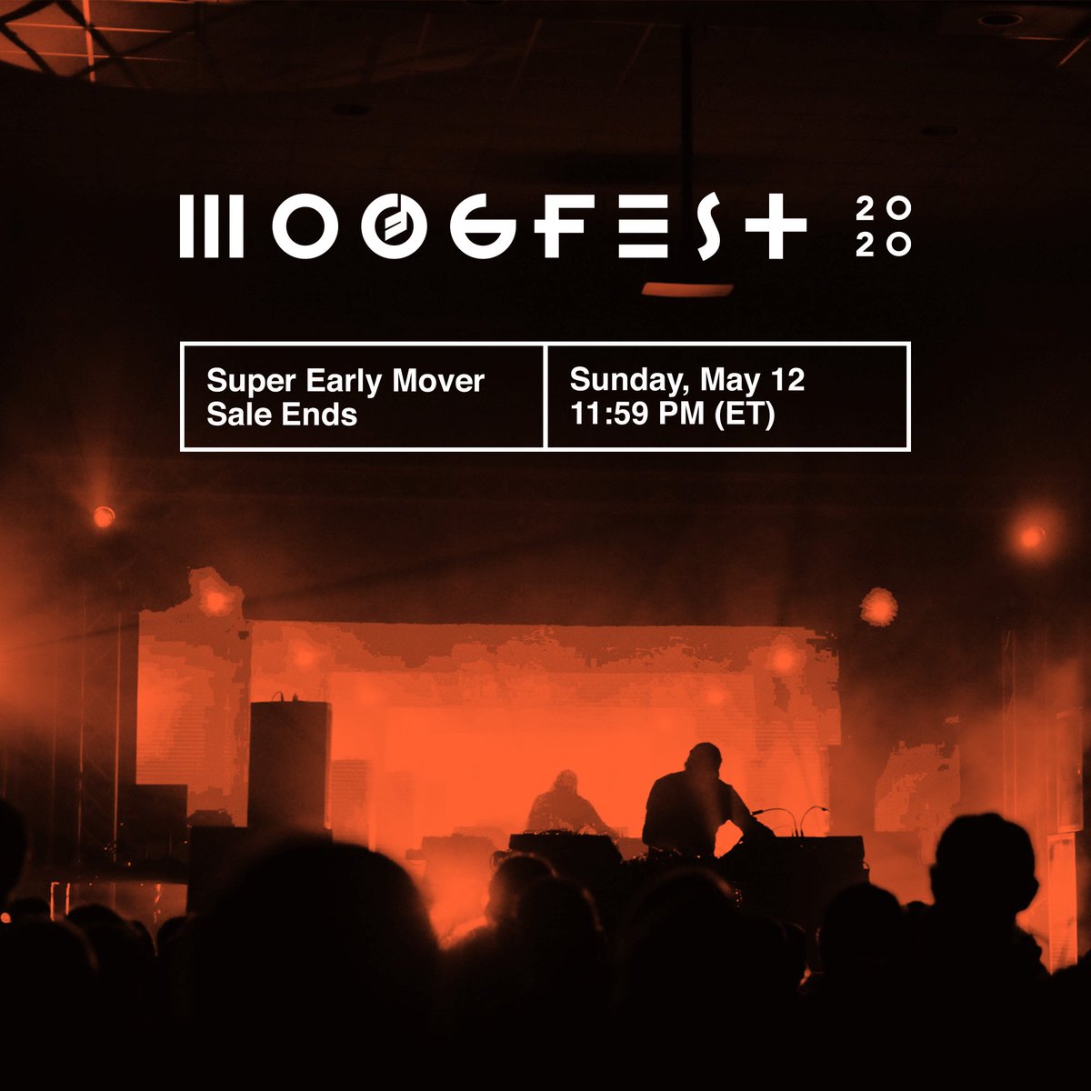 🚨 🚨 Tickets for Moogfest 2020 are going up tomorrow night. 🚨 🚨