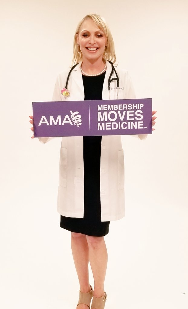 So excited to be an ambassador for #AMA #MembersMoveMedicine @AmerMedicalAssn