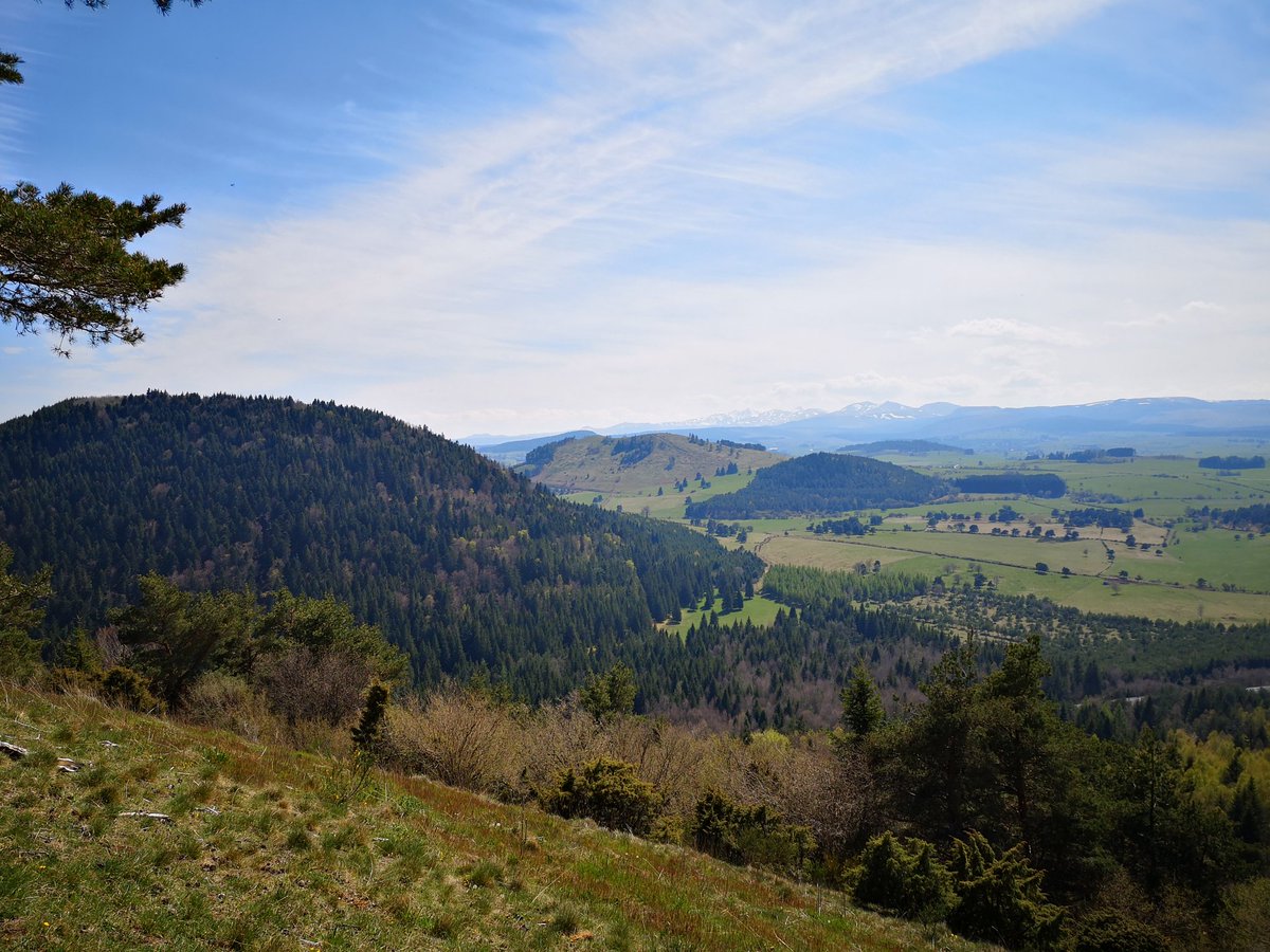 GiteA's tweet image. Depuis le puy de vichatel