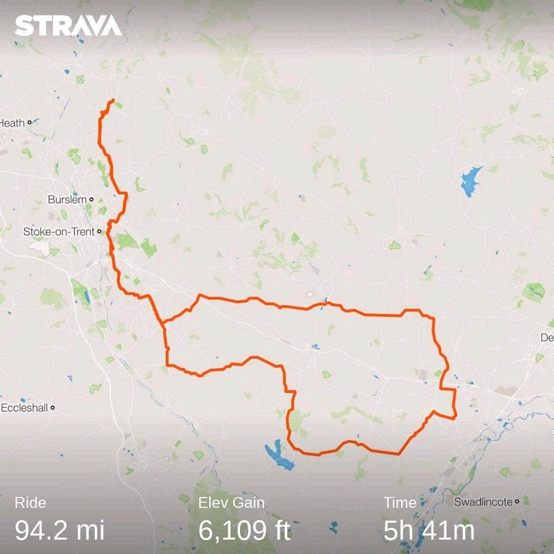 GordonL_Muir's tweet photo. Only 4k steps today but 94 miles on the bike https://t.co/TcyWz97dKj https://t.co/qH1v63pvPA