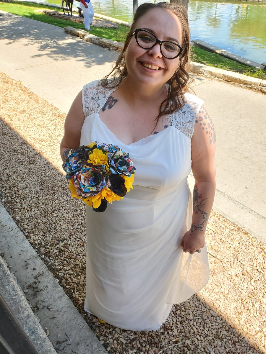 MStep2018's tweet photo. Our Monica is getting married today! https://t.co/83I2vPktr6