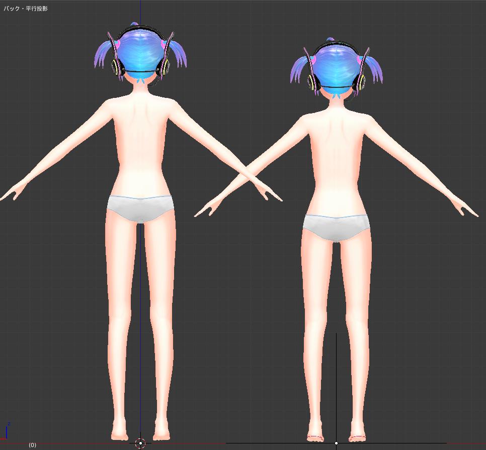 みゅー おすしの 3dcg教室受付中 Mmdミクさんver2作成104 ボーンで身長調整をしています 画面右のミクさんが恐らく最終調整かなぁ ちょっと胴長の素人体型っぽい感じからモデル体型に変更しました みゅー おすしの 3dcg教室受付中 Mmdミクさんver2作成104 ボーンで身長調整をしています 画面右のミクさんが恐らく最終調整かなぁ ちょっと胴長の素人体型っぽい感じからモデル体型に変更しました