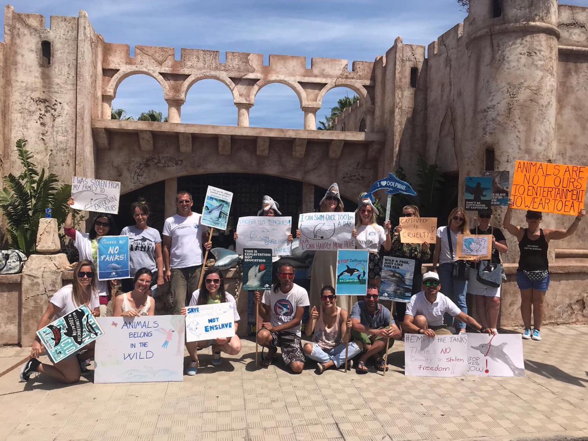 #emptythetanks Aqualand Tenerife, Spain!