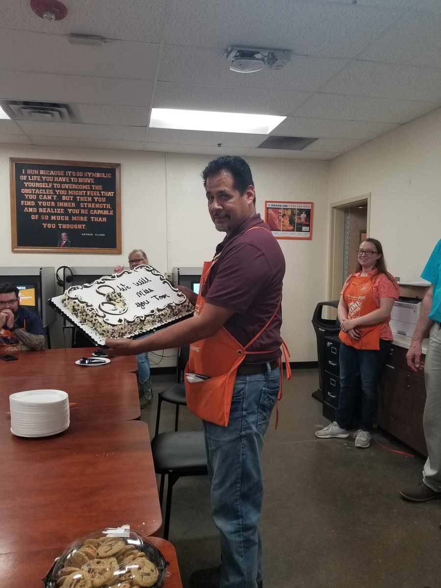 You will be missed Tom!!! Good luck at your new store!!! <a href="/thd0529/">Home Depot #0529</a>