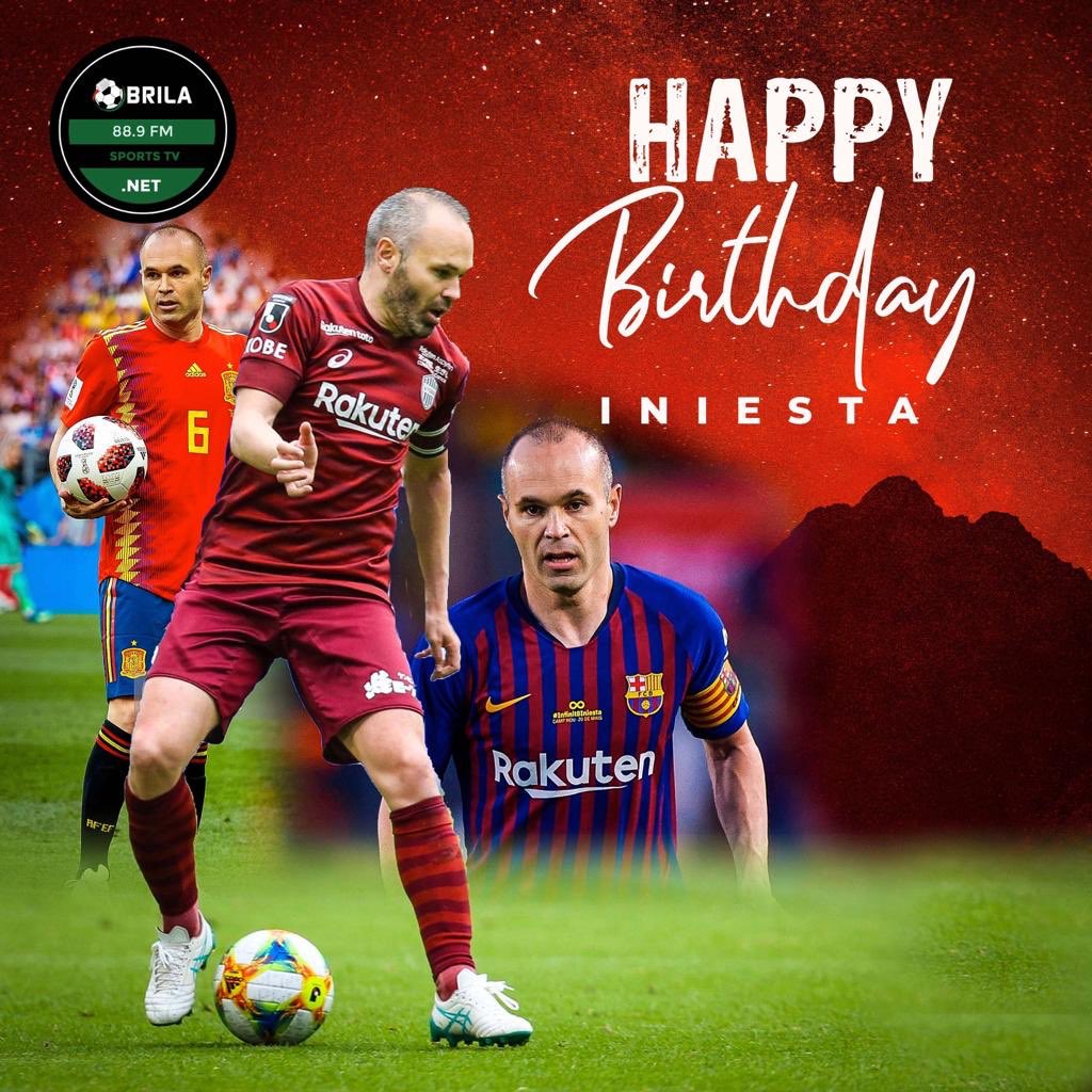 Happy Birthday to Spain\s Andres Iniesta. What is your favourite Iniesta moment??  