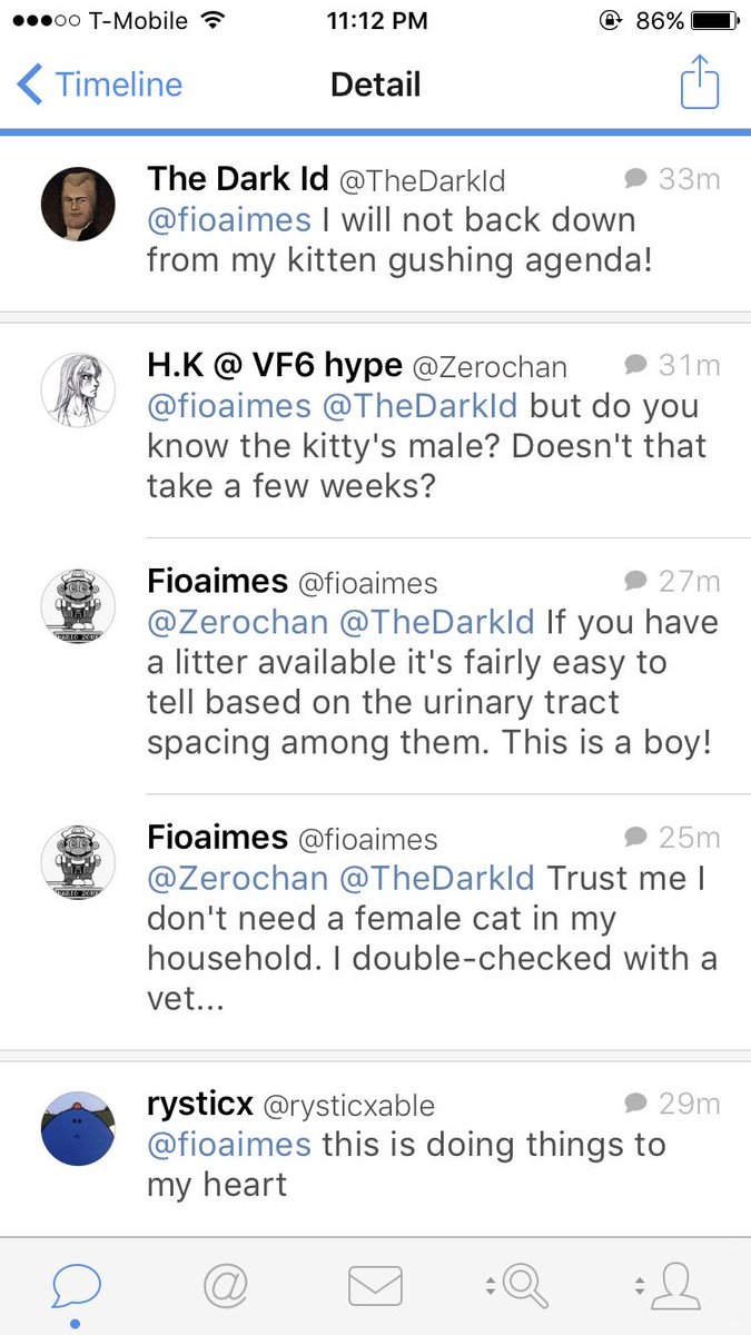 HmImThinking's tweet photo. He decided to keep one of the kittens that don't exist https://t.co/vAMJoedtGz