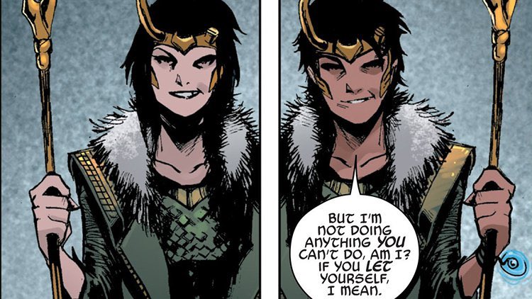 AKHeskin's tweet photo. Loki as an avatar for queerness, loved this talk! #s421 #kzoo2019 @MeganNFontenot1 https://t.co/Ispc3joKrB