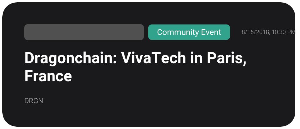 cointop_io's tweet photo. Dragonchain:
VivaTech in Paris, France
https://t.co/UJajP8KqJG
------------------------vivatech-in-paris-france-
Tags: #neutral #community_event
#DRGN https://t.co/pFv0eC7gwc