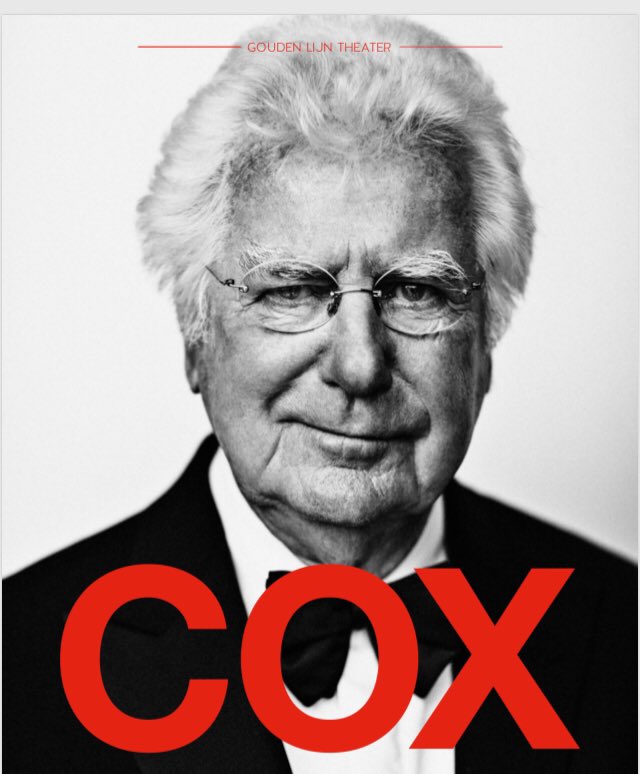 ‘De Grote Grijze Belofte’ speelt in het theaterseizoen 19-20 waarin hij 80 wordt zijn oergeestige cabaret solo #COX. De oude baas doet het nog één keer voor. #ongeremd#relevant#toptalent. Ga nu vd beste kaarten naar Goudenlijntheater.nl