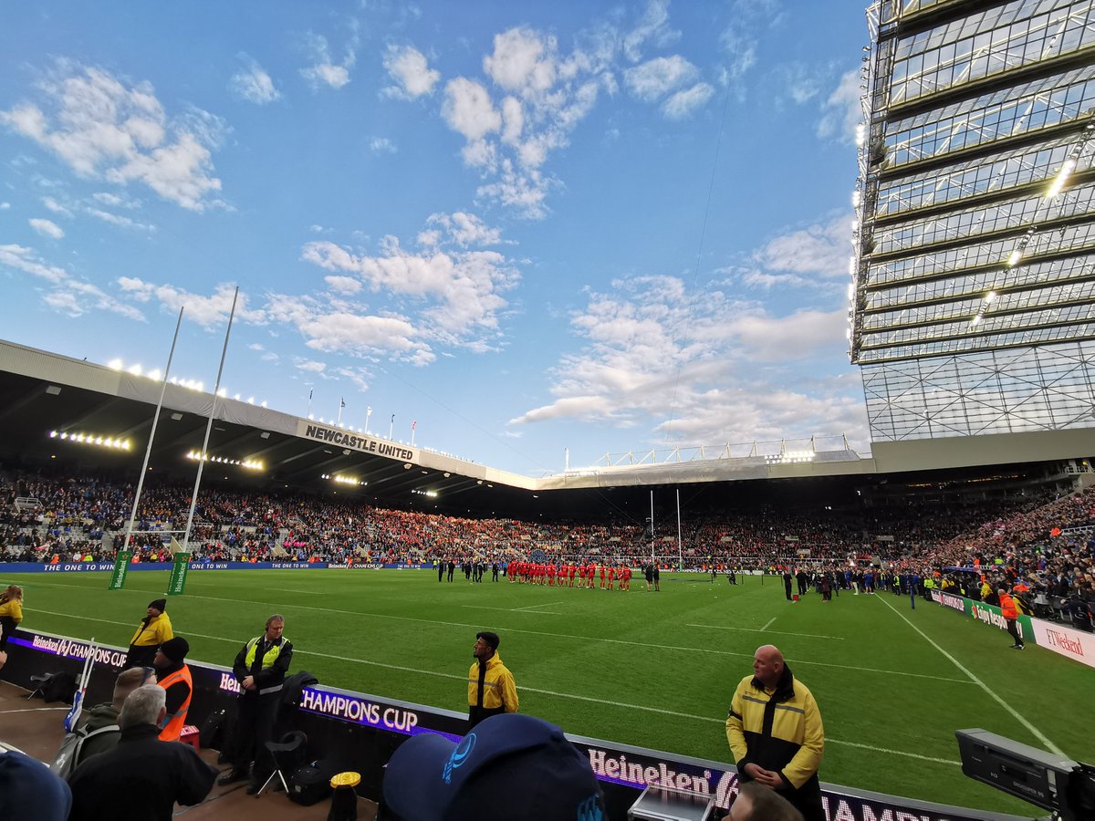 That was a fantastic spectacle. Well done to everyone at St James' Park. A brilliant event - &amp; once again shows Newcastle as a world-class host of sport
