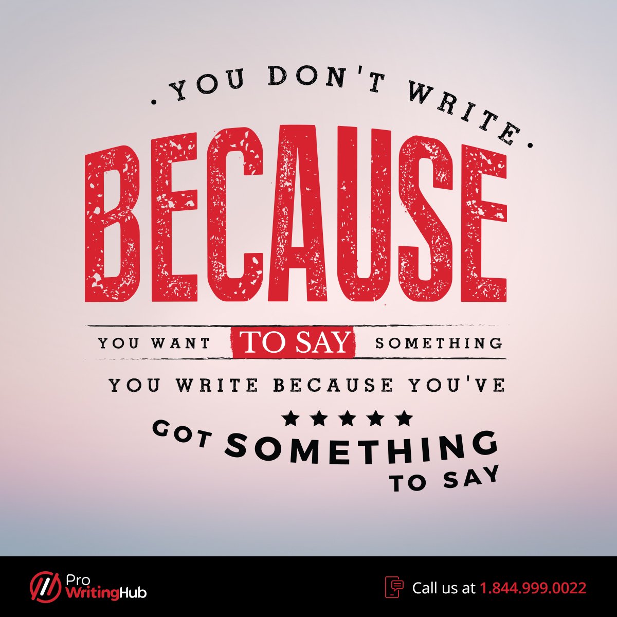 ProWritingHub's tweet image. Indeed.

#ProWritingHub