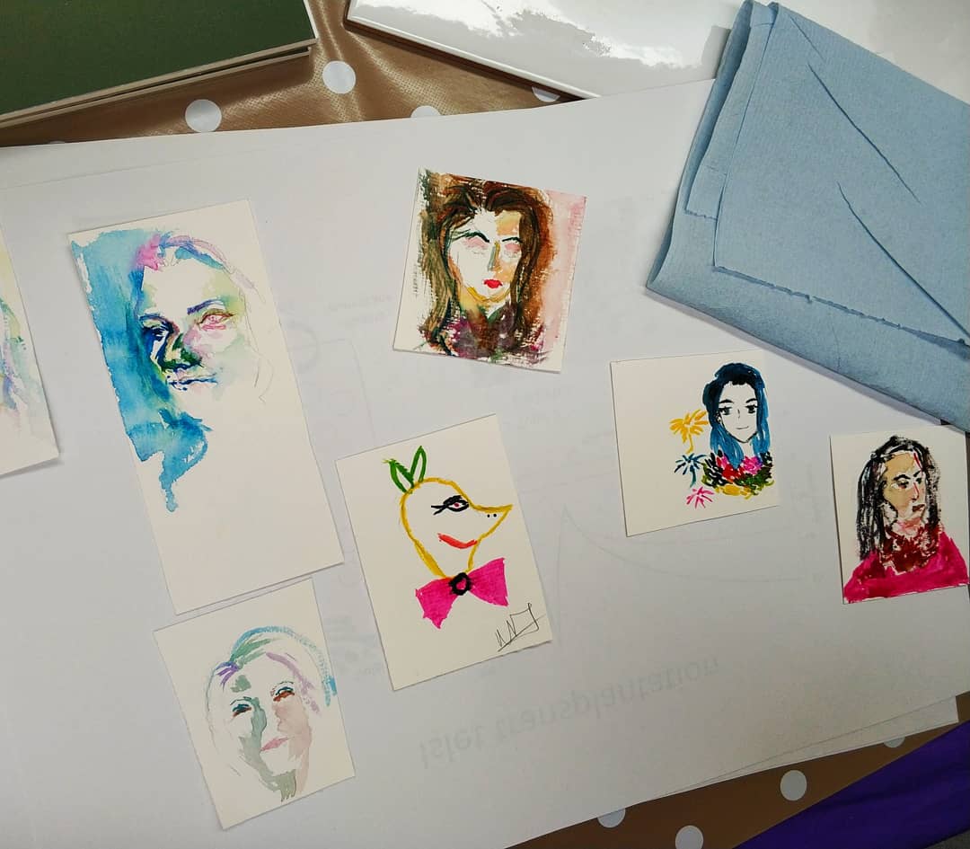 yhcillustration's tweet photo. Had a great time meeting ppl n seeing their take on watercolour @GCP_Edinburgh.

Thanks @LanaWoolford for organising such a great event.

 #bodyscape #sciart #igmm #scicomm #publichealth #Watercolour https://t.co/9V5OQIiyUv