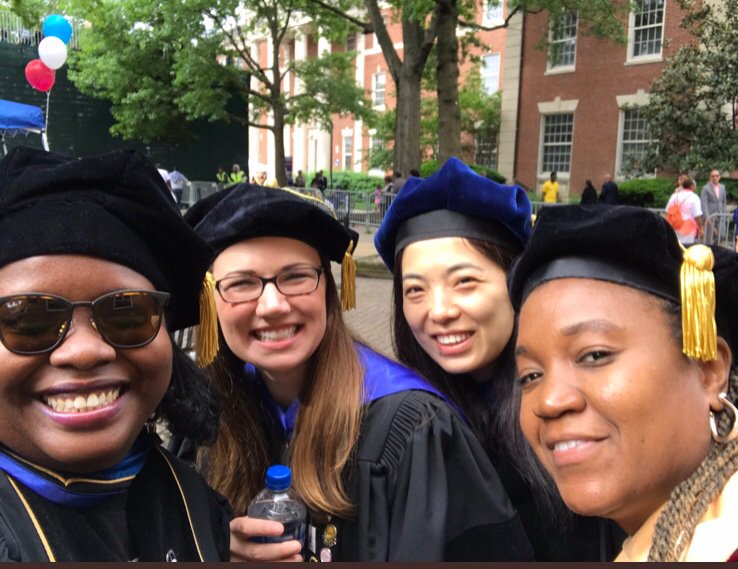 KKolivoski's tweet photo. Congratulations to the class of 2019! ❤️💙❤️💙🎓🎓🎓🎓 Wonderful commencement speech from @KasimReed, too! #socialwork @HowardU @HU_socialwork @husswcapp @husswaa ~ https://t.co/42q2JnWk6A