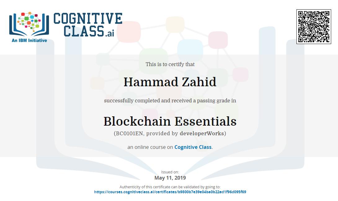 HammadZahidAli's tweet photo. Finally learned about basics of block chain. Heard about it a lot. Now will read my mentor book soon inshaAllah 

well it fine from ibm team @IBM https://t.co/Ns2DTqsC0E