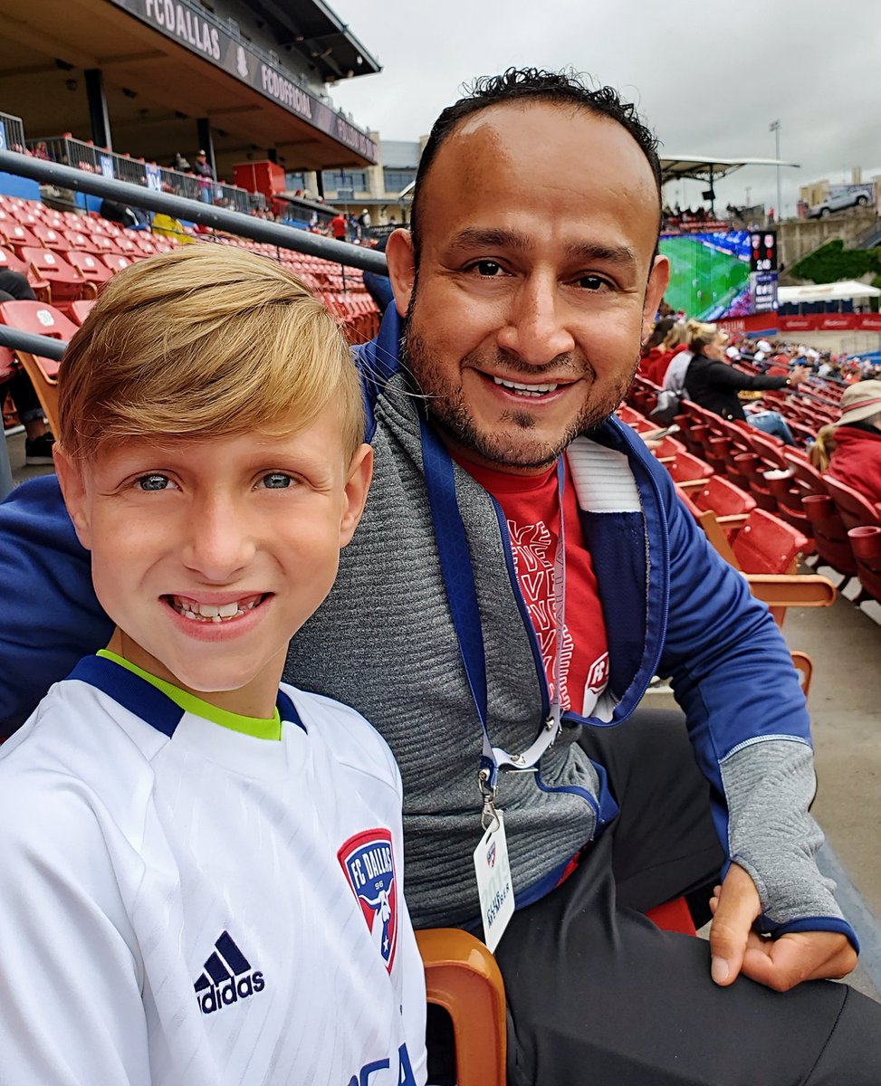 Shell_n_Zane's tweet image. Fun at FC Dallas. #fcdvrbny #dtid