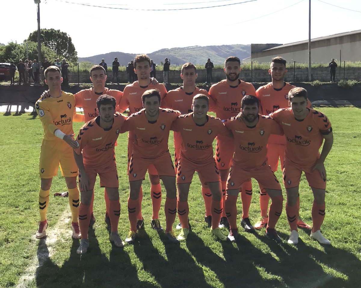 Osasuna's tweet photo. 🗞 TERCERA DIVISIÓN | LA CRÓNICA | #Osasuna Promesas, a un paso de ser campeón (0-3).

#AvancePromesas

▶️ https://t.co/7e8FXxEcor https://t.co/iq9VHy3FpQ
