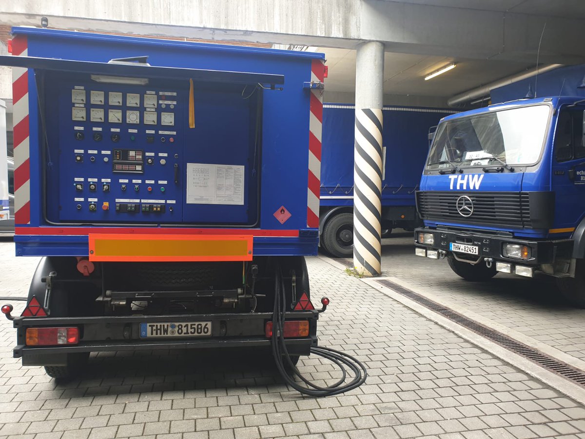 Thw Bad Aibling Notstromeinspeisung Wegen Wartungsarbeiten An Der Stromeinspeisung Im Krankenhaus Agatharied Musste Eine Notstromversorgung Sichergestellt Werden Fur Den Fall Der Falle Unterstutzten Wir Den Thw Ov Miesbach Mit Unserem