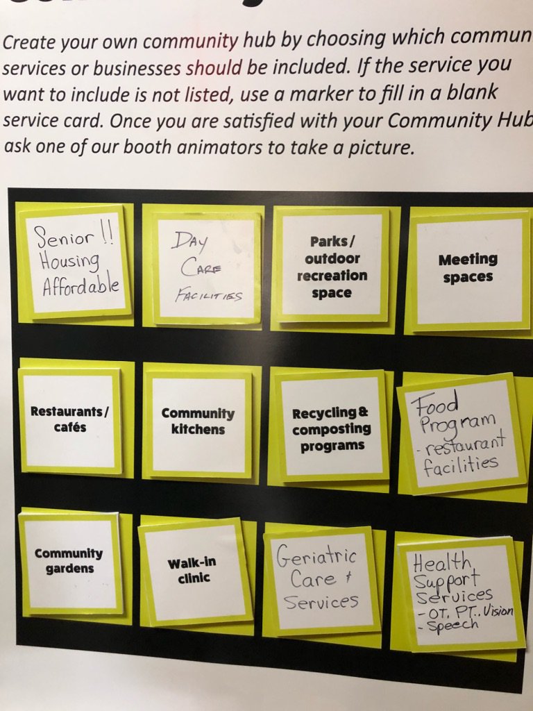 ecoethonomics's tweet photo. Were out in #Orillia today on behalf of @simcoecounty.  Lostening to what Orillia residents would like to see in a #communityhub. https://t.co/IYKPl1jSyb