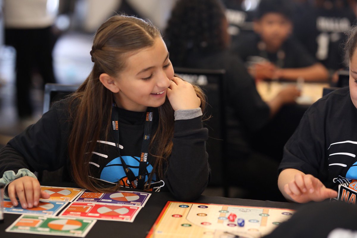 learn_fresh's tweet photo. The first round of the @NBA #MathHoops National Championship wrapped up this morning! 20 students, representing 17 teams, seeded themselves for Sunday’s final round. @nbacares https://t.co/Ev6LCBbYpR