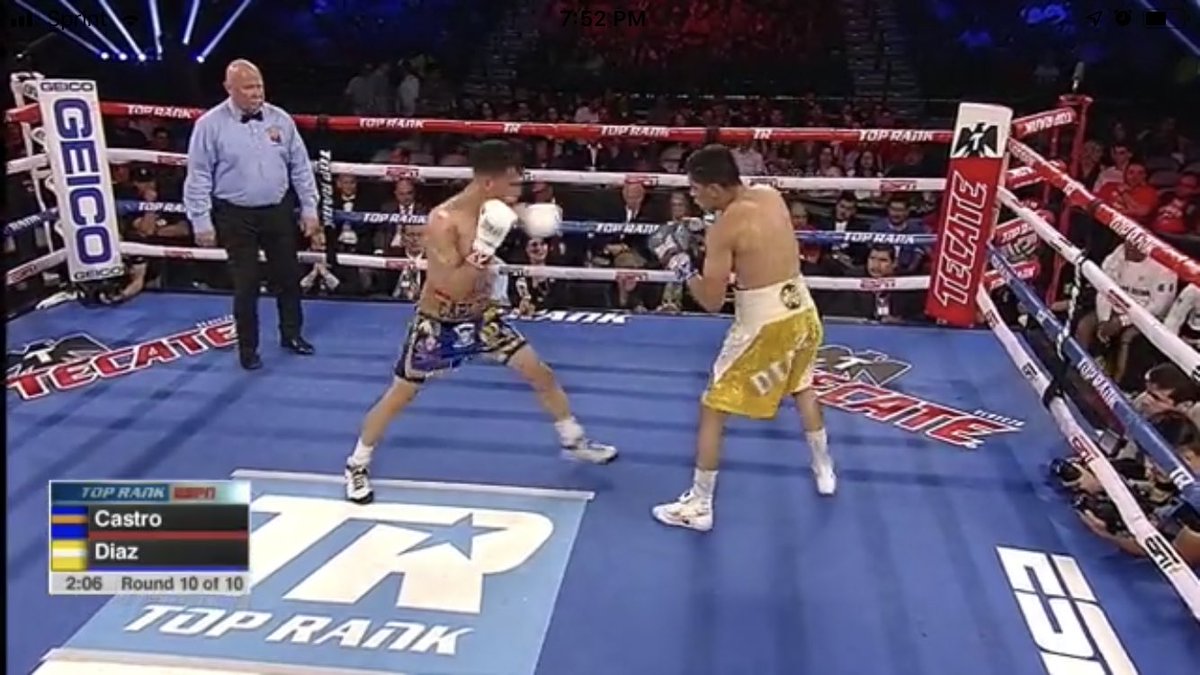 ricktherugrat's tweet photo. What fight are these ESPN commentators watching ? Listening to them you’d think this kid is getting dominated but he’s landing the better - stronger punches and blocking everything coming back. https://t.co/2u03Y6qqT1