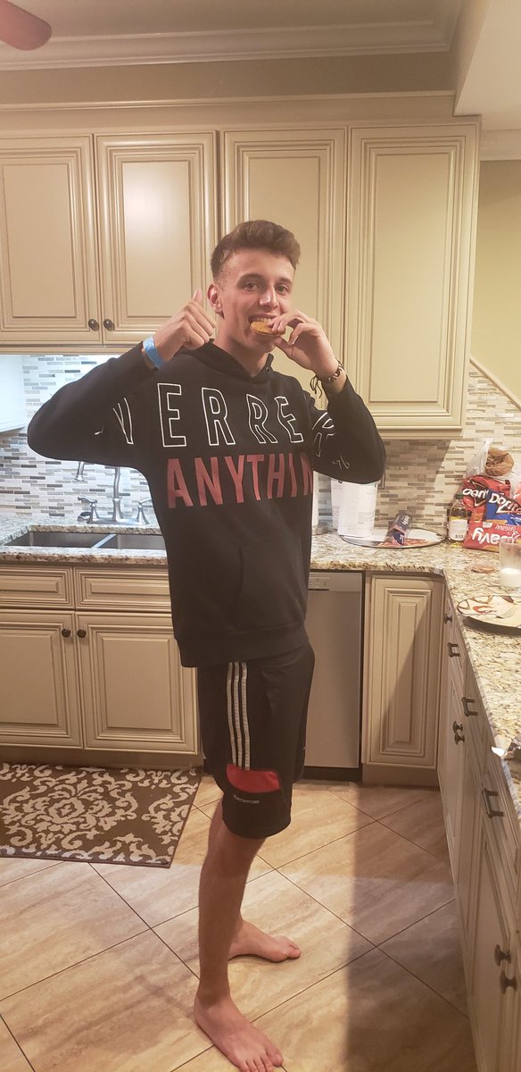 Nico Peman's
 first Oatmeal Cream Pie