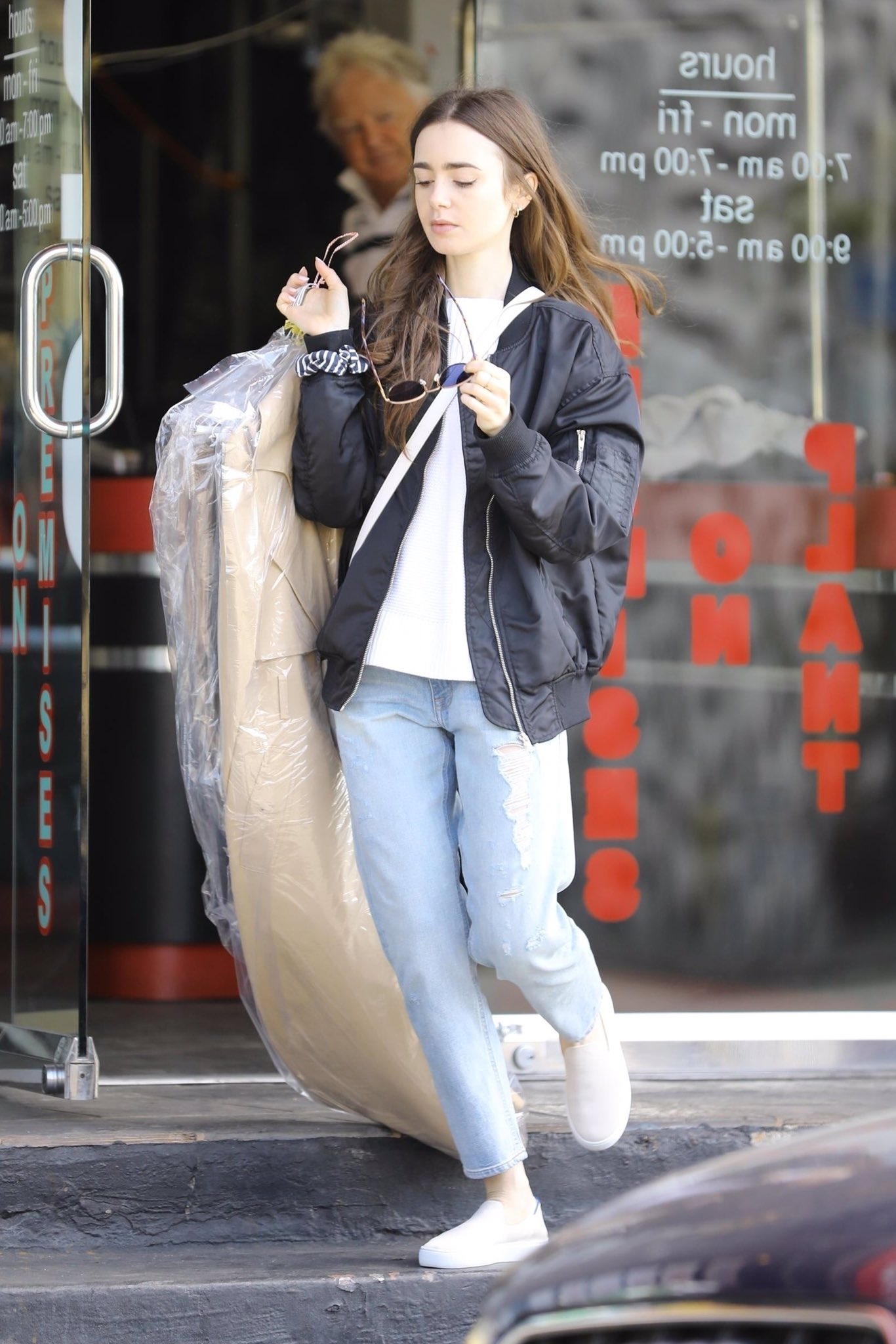 Lily collins sales outfits casual