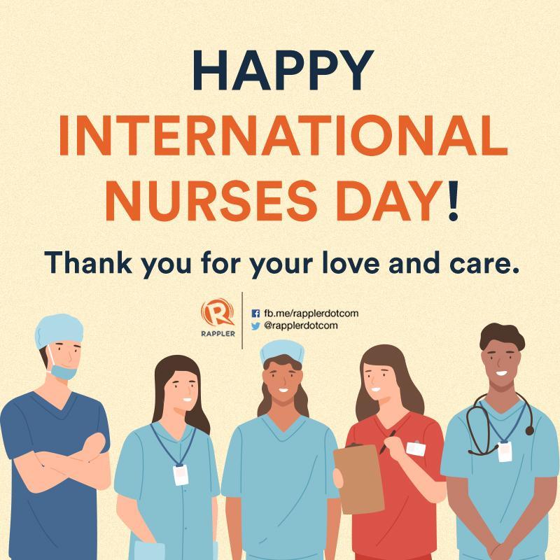 Nurses Day Tag : International Nurses Day love care brings joy people hard ...