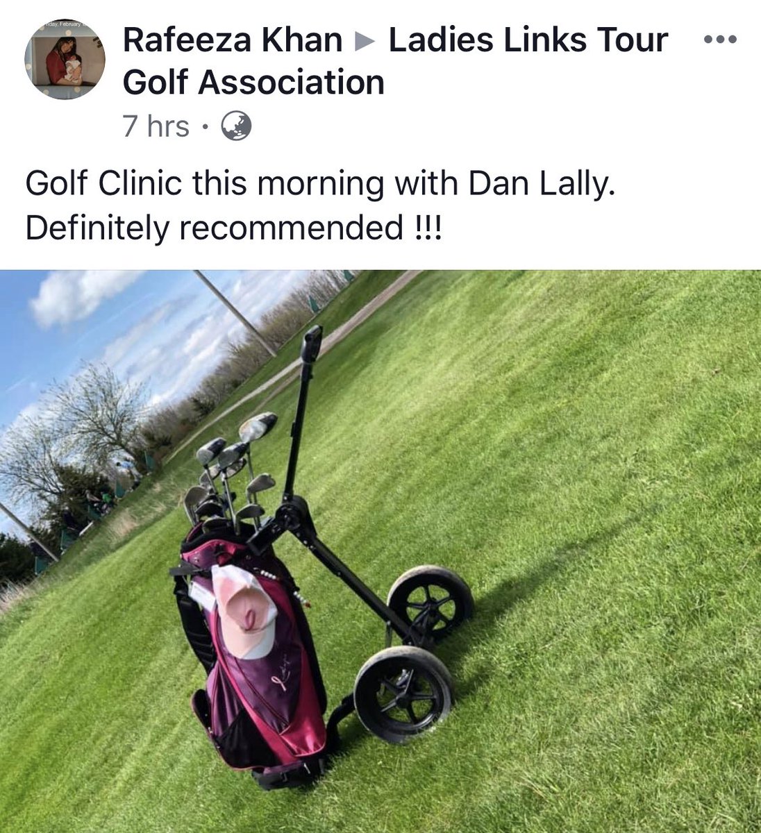 Great way to start the season <a href="/LadiesLinksTour/">Ladies Links Tour Golf Association</a> and a nice Mother’s Day weekend activity.