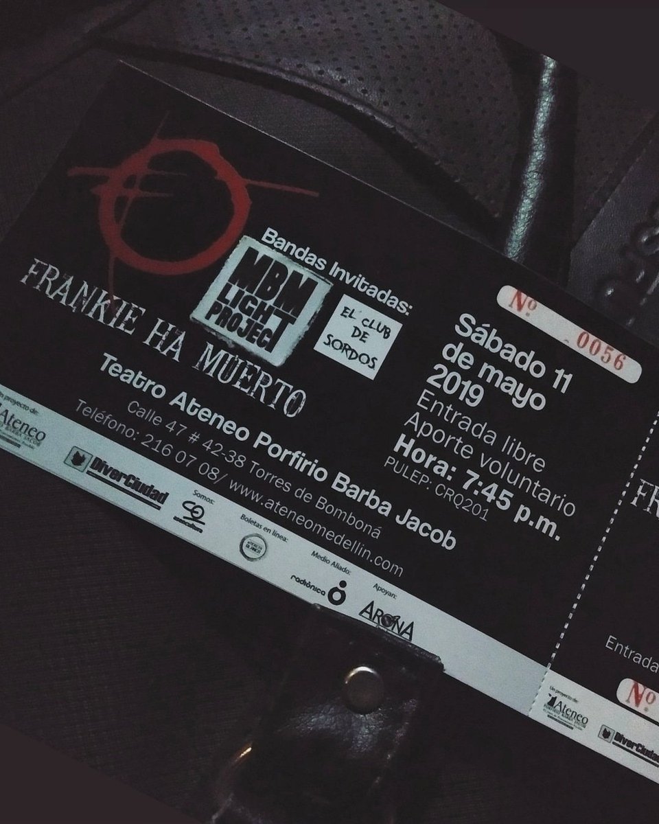 mbmlightproject's tweet photo. ¿Cuántas boletas? ¡Caigan que todavía tienen tiempo! Vamos a pasar una noche genial 
🎶💥🎸🤘🏼 https://t.co/7ETq0upJ29