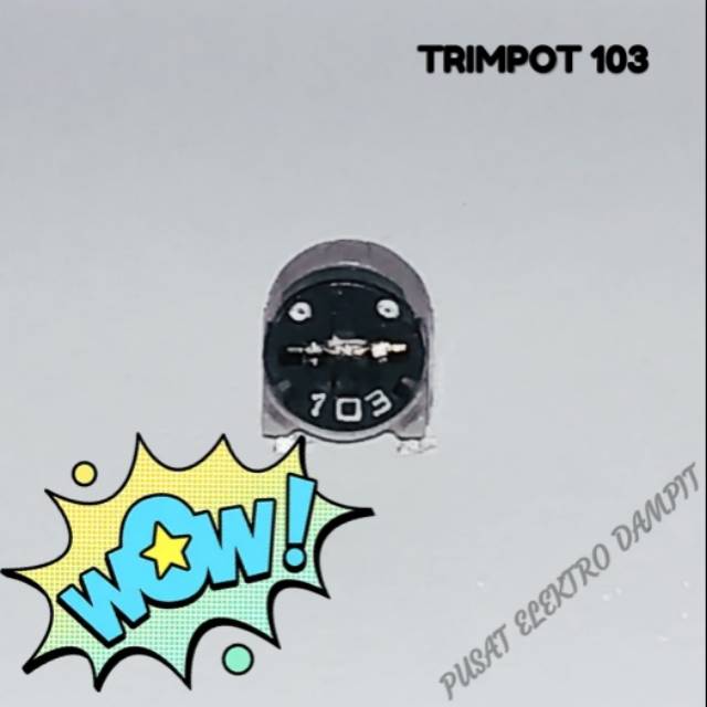 DampitPusat's tweet photo. Saya menjual Trimpot 103 / Va... seharga Rp800. Dapatkan produk ini hanya di Shopee! https://t.co/kZxGznFWFX #ShopeeID https://t.co/RfLzFDvX04