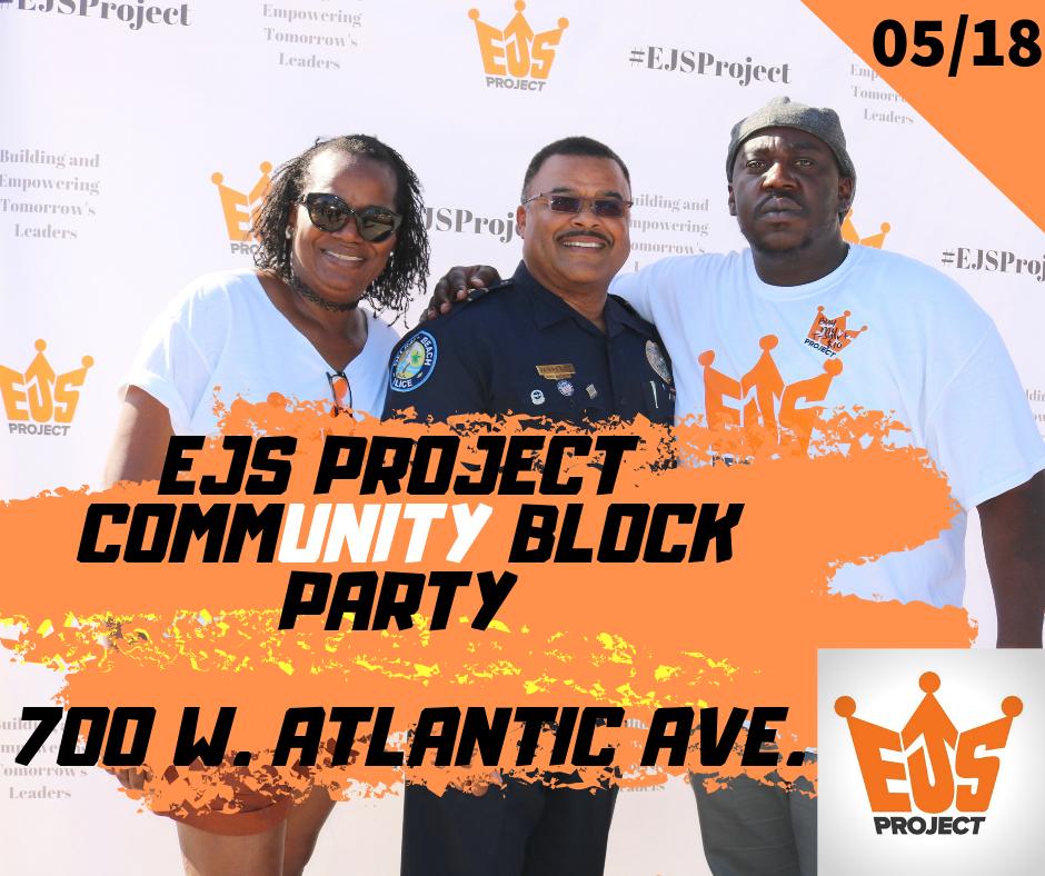 EjsProject's tweet photo. The CommUNITY Block Party will be a fun-filled, family friendly event with entertainment, information tables, music, a marketplace of goods and services, giveaways as well as performances by our own local talented youth. #EJSProject https://t.co/pWosDgNNiY