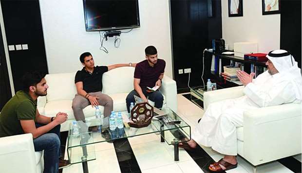 GulfTimes_QATAR's tweet photo. #GulfTimes hosts #innovative, #enterprising #CMU-Q #graduates
@CarnegieMellonQ #VisKit #technology https://t.co/3DrZ8Qg28E https://t.co/V8yrVmtgq4