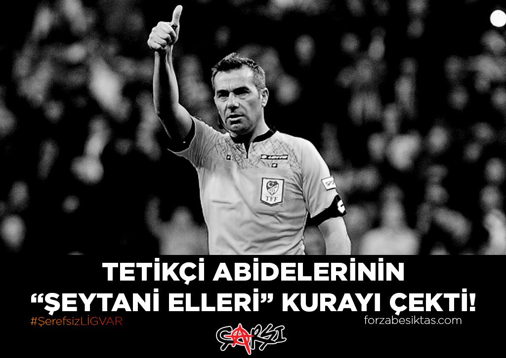 "oyunu kurallarına göre oynama isteği, izleyicilerin erdemidir, oyuncuların değil..."
#ŞerefsizLiGVAR