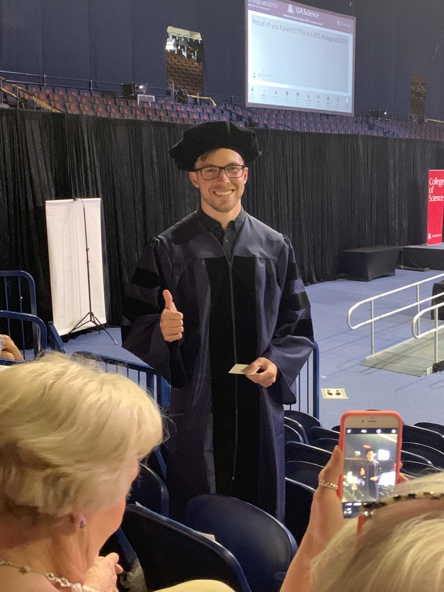 Congrats Dr. Billy!  Make lots of Molecules! #cosgrads2019