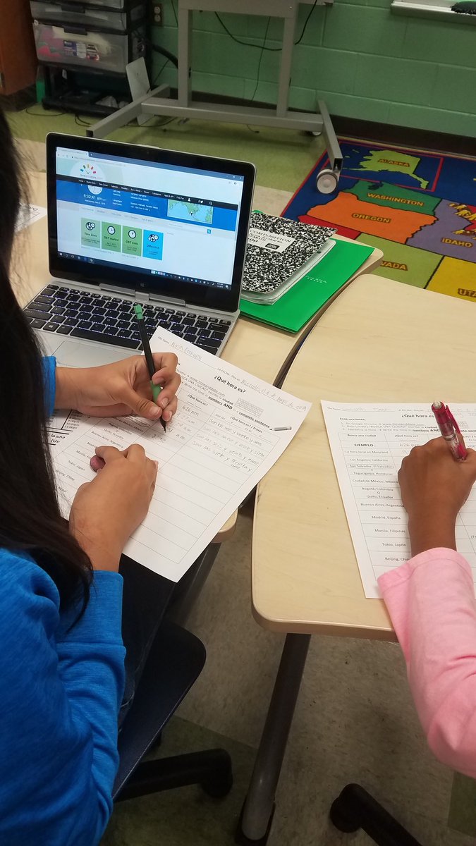 Señora Chupnick 🍎 (@srachupnick) on Twitter photo Ms. Askew's class in Gr5 <a href="/LyonsMill/">Lyons Mill</a> learned to count to 60 so we can tell time in Spanish. Then we used a website to find what time it is around the world. <a href="/BCPS_WorldLang/">Office of World Lang</a> <a href="/OWLteamBCPS/">Office of World Languages</a> <a href="/BaltCoPS/">Baltimore County Public Schools</a> <a href="/BcpsPassport/">BCPSPassport</a> #TodosAdelante #VIVAPassport #bcpspassport @MissAskew_LMES <a href="/BCPSMATH/">TEAMBCPS Math</a> Ms. Askew's class in Gr5 <a href="/LyonsMill/">Lyons Mill</a> learned to count to 60 so we can tell time in Spanish. Then we used a website to find what time it is around the world. <a href="/BCPS_WorldLang/">Office of World Lang</a> <a href="/OWLteamBCPS/">Office of World Languages</a> <a href="/BaltCoPS/">Baltimore County Public Schools</a> <a href="/BcpsPassport/">BCPSPassport</a> #TodosAdelante #VIVAPassport #bcpspassport @MissAskew_LMES <a href="/BCPSMATH/">TEAMBCPS Math</a>
