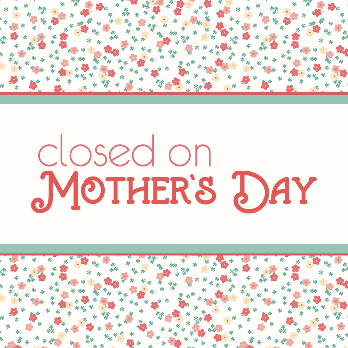 Both locations are open until 9pm tonight with plenty of treats for mom! We will be closed tomorrow, Sunday 5/12, so that our team can spend time with their families. #frostbakeshop #shoplaurelwood #shopcollierville #eatlocal #mothersday