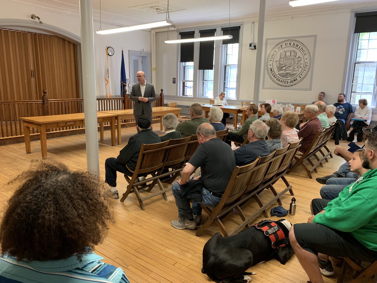 RepMcGovern's tweet photo. Grateful to everyone from #Leicester, #Webster &amp; #Uxbridge who came out to grab coffee w/ me &amp; talk about the direction of our country.

Find out when I’m holding Coffee in your area by signing up for my email updates here: https://t.co/UYxYknwB1M https://t.co/5SormDJ855