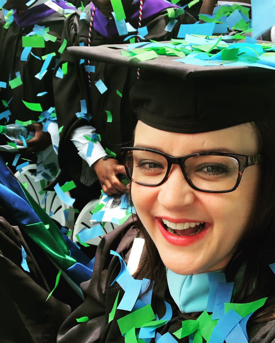 MrsHScience8's tweet photo. Master’s of Education! Such a fun weekend! #RegentGrad19 #PositivelyPWCS https://t.co/3HZcpG3ciF