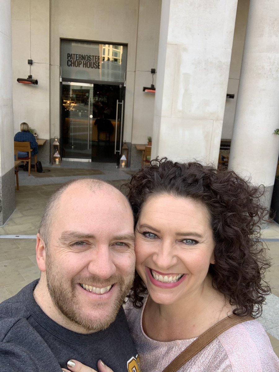 <a href="/FirstDates/">First Dates</a> me and <a href="/Shellnewlife/">Shell</a> had a lovely time in the restaurant today. @paternosterchop the food was yummy 😋